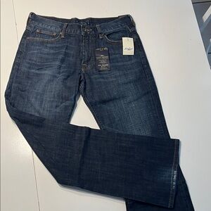 Lucky Brand Men's Dark Indigo Bootcut Jeans 31x34  NWT